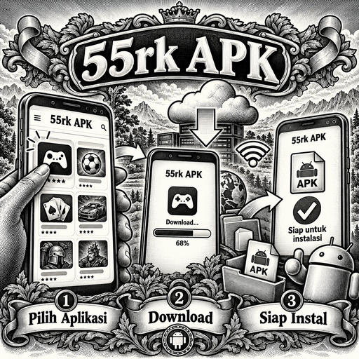 55rk APK di Indonesia - Panduan Unduh Menggunakan Browser Android